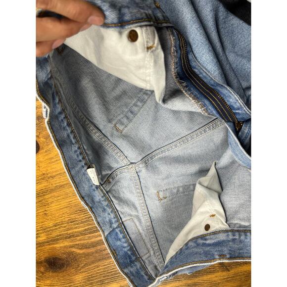 Levi’s 505 Made In USA 90’s Light Wash Straight Leg Jeans - Picture 10 of 13